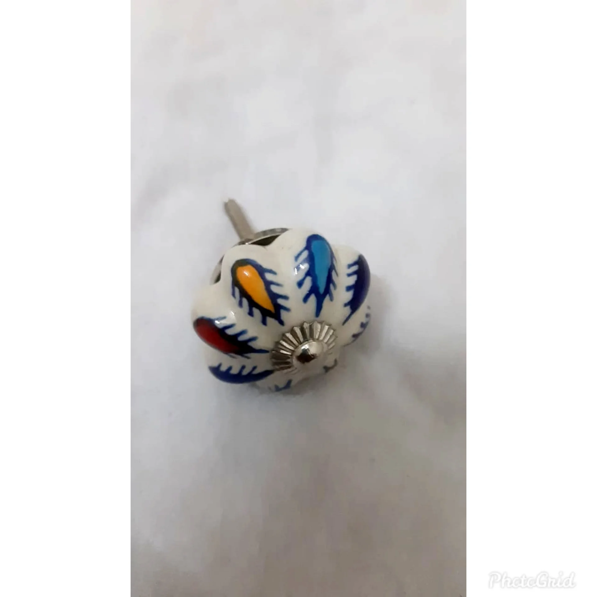 INDIAN CERAMIC DOOR AND DRAWER KNOBS