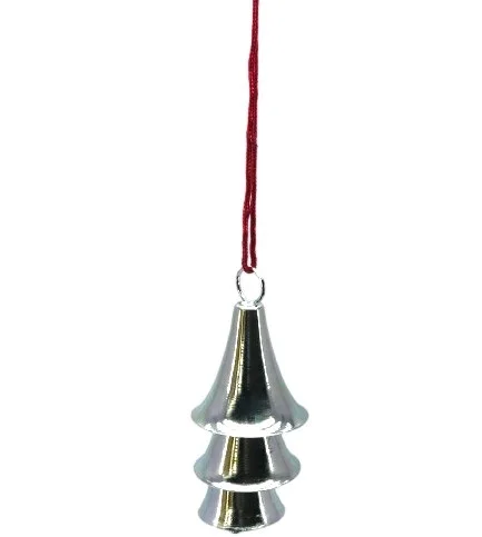 NEW UNIQUE DESIGN LINER JINGLE BELL NICCKLE CHRISTMAS HANGING ORNAMENT IRON CHRISTMAS DECORATION BALL