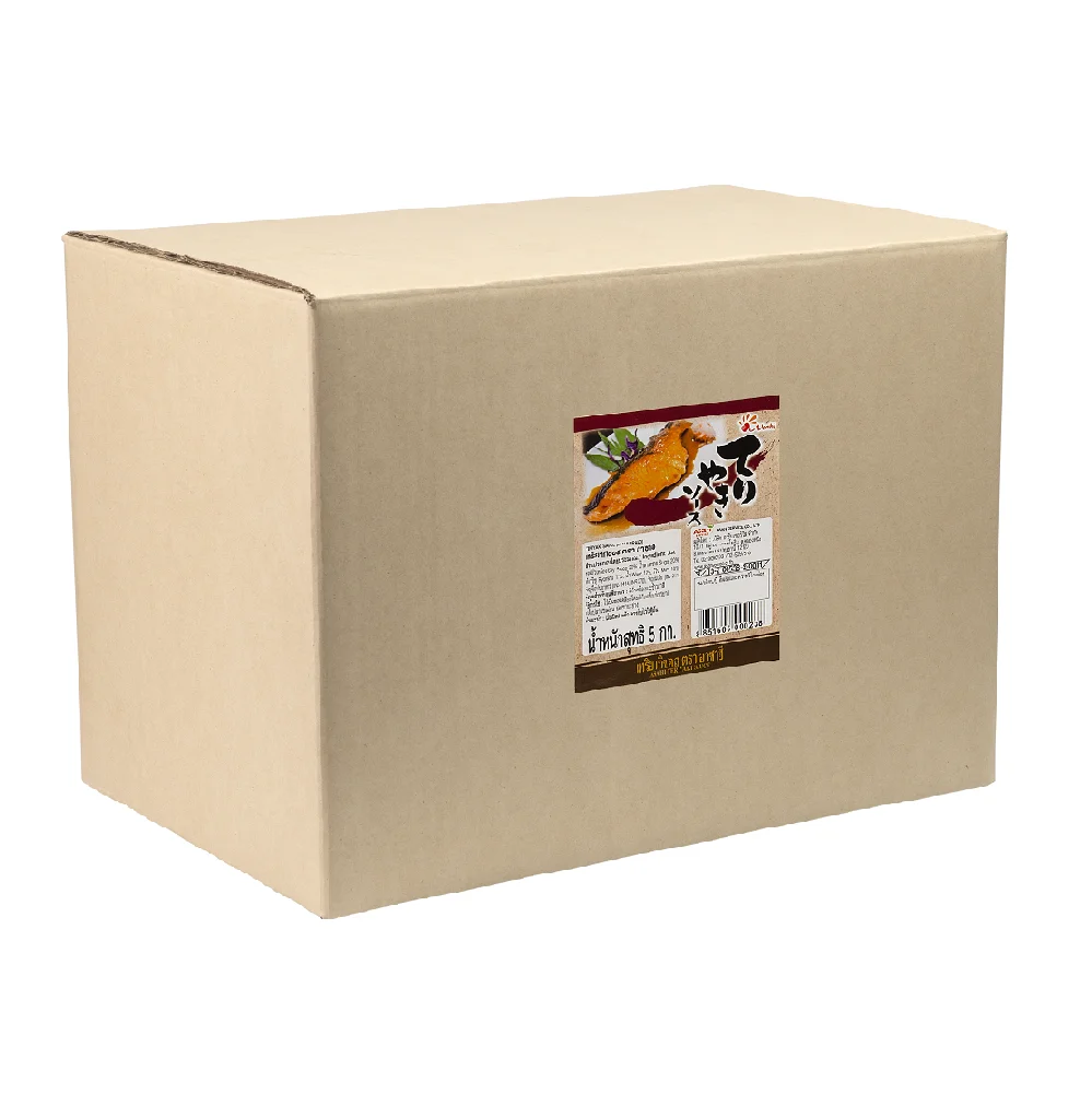 Teriyaki Sauce in PE 4.5 L with Sweet Test Not Salty and Japanese Soy Sauce Flavor for Restaurant