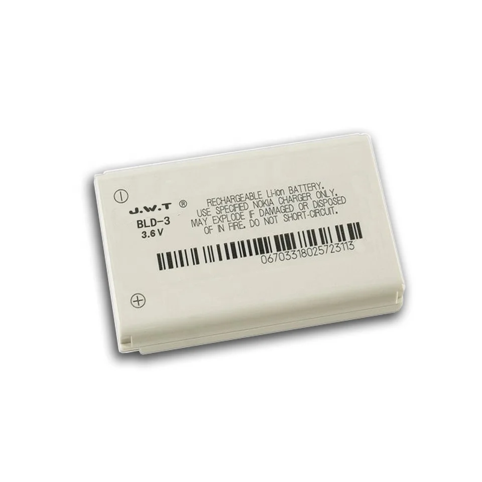 Hot Sale Battery Manufacturer for Nokia 7210 AAA Grade Li-ion Cell Battery Standard Battery Mobile Phone Li-ion Rechargeable JWT