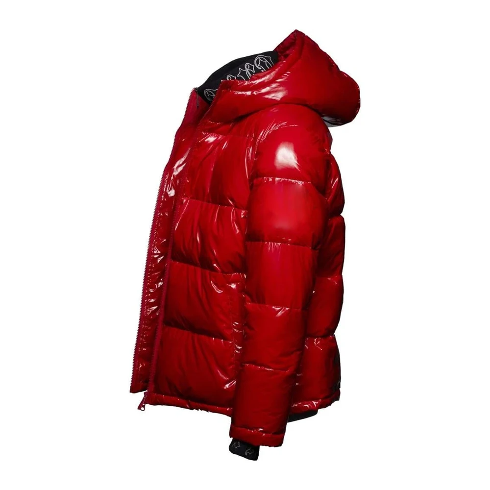 New High Quality Shinning Bubble Puffer Jacket Printed Skull Lining Best Quality Bubble Puffer Jacket