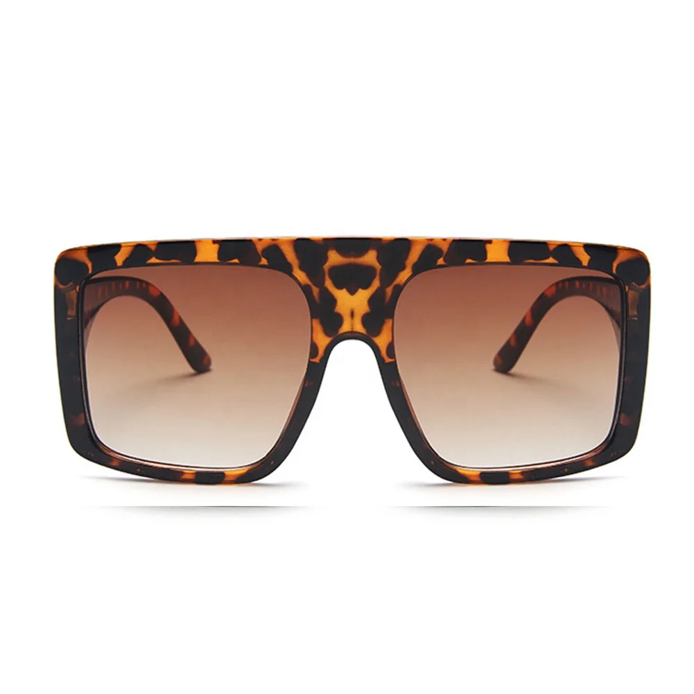 
Gradient Women Fashion Large Ladies Oversized Shades Sunglasses 2021 Plastic Big Frame Sun Glasses Uv400 
