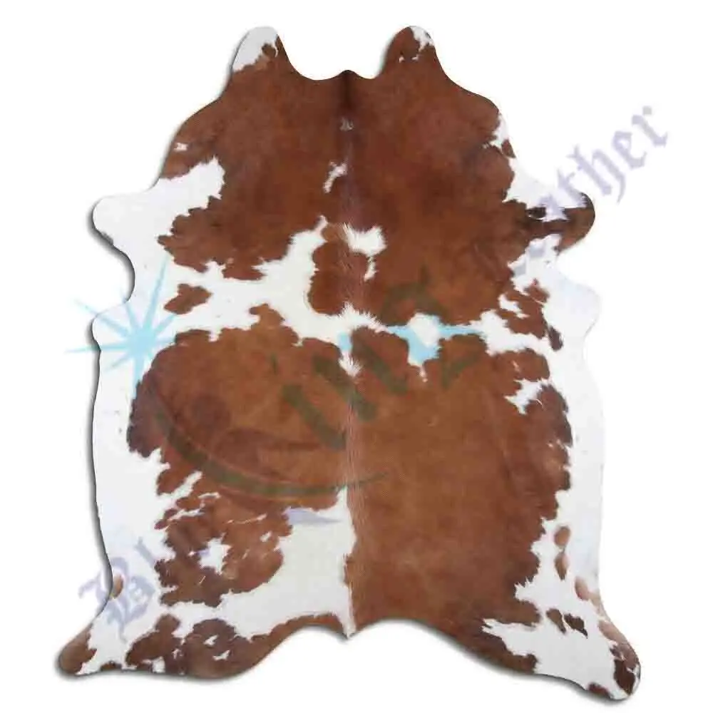 Large Faux Cow Hide Rug Leather Rugs Skin Carpet Area Washable Mats Mix Color