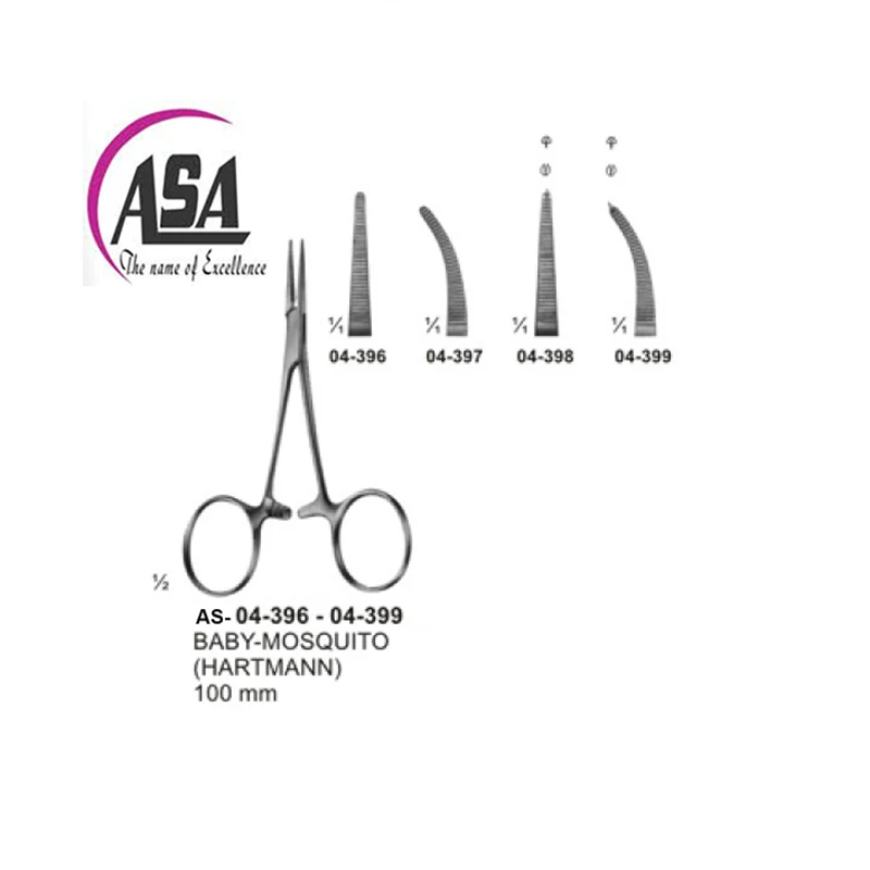 Micro-Halsted125mm delicate hemostatic forceps best quality