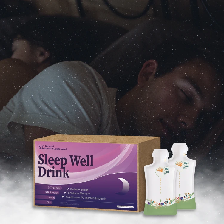 Лимонный чайный напиток Габа для снятия стресса с эффектом памяти