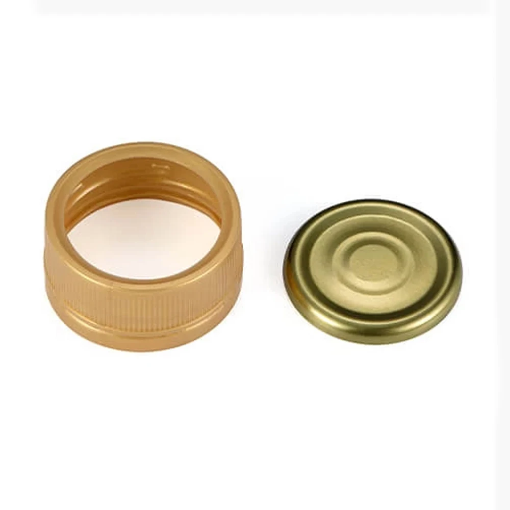 Aluminum Cap 2-PC Comsite Vaccum Cap