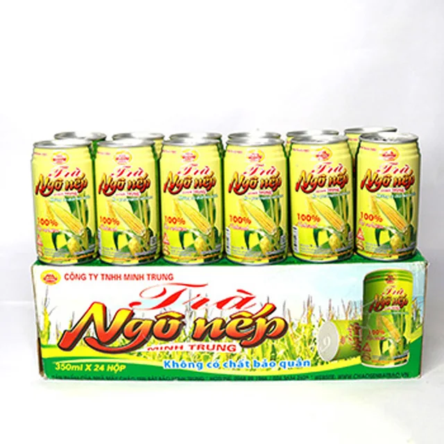 Новые консервированные продукты вьетнамский естественный вкус без консервантов белые семена кукурузного чая, вьетнамский Чунг