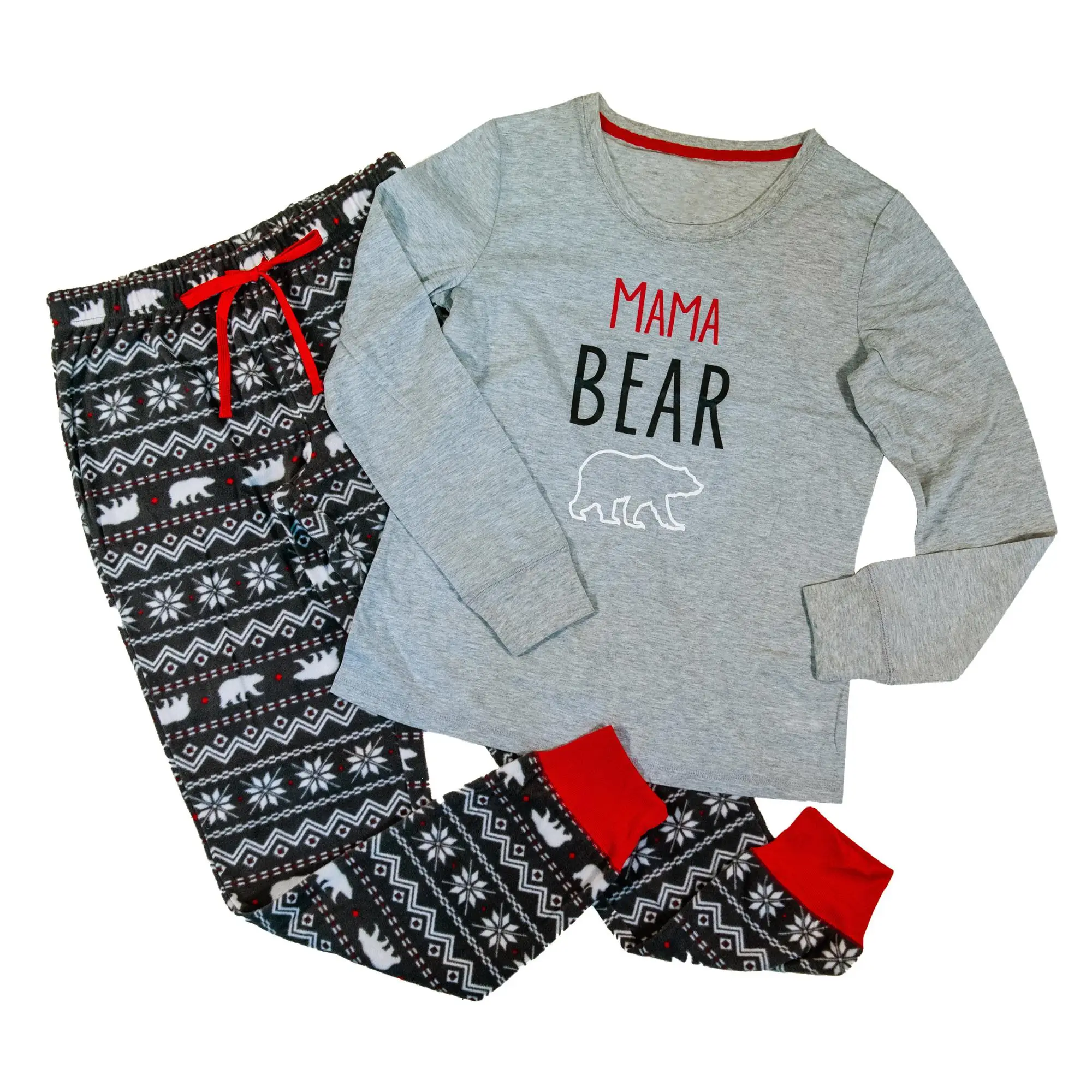 2 piece 2020 kids winter christmas clothing set xmas family pajama