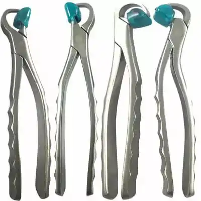
Dental physics extraction forceps Medical high quality 4 pcs set dental extractions surgical instruments Adults/students 