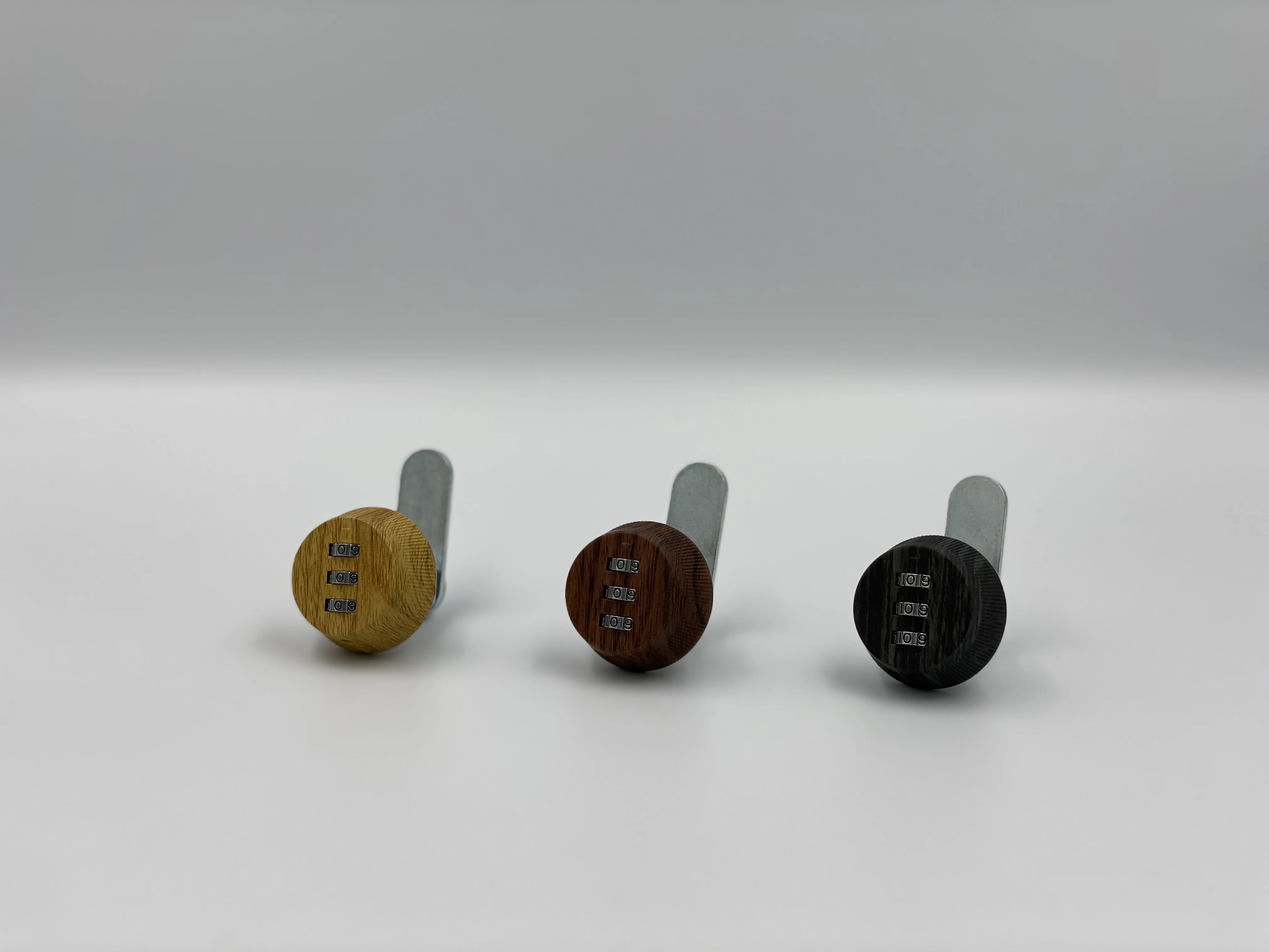 Modern 3-Digit Combination Lock for Cabinets Furniture Schools Gyms Outdoor Usage Keyless Zinc Alloy Cylinder Modern Design