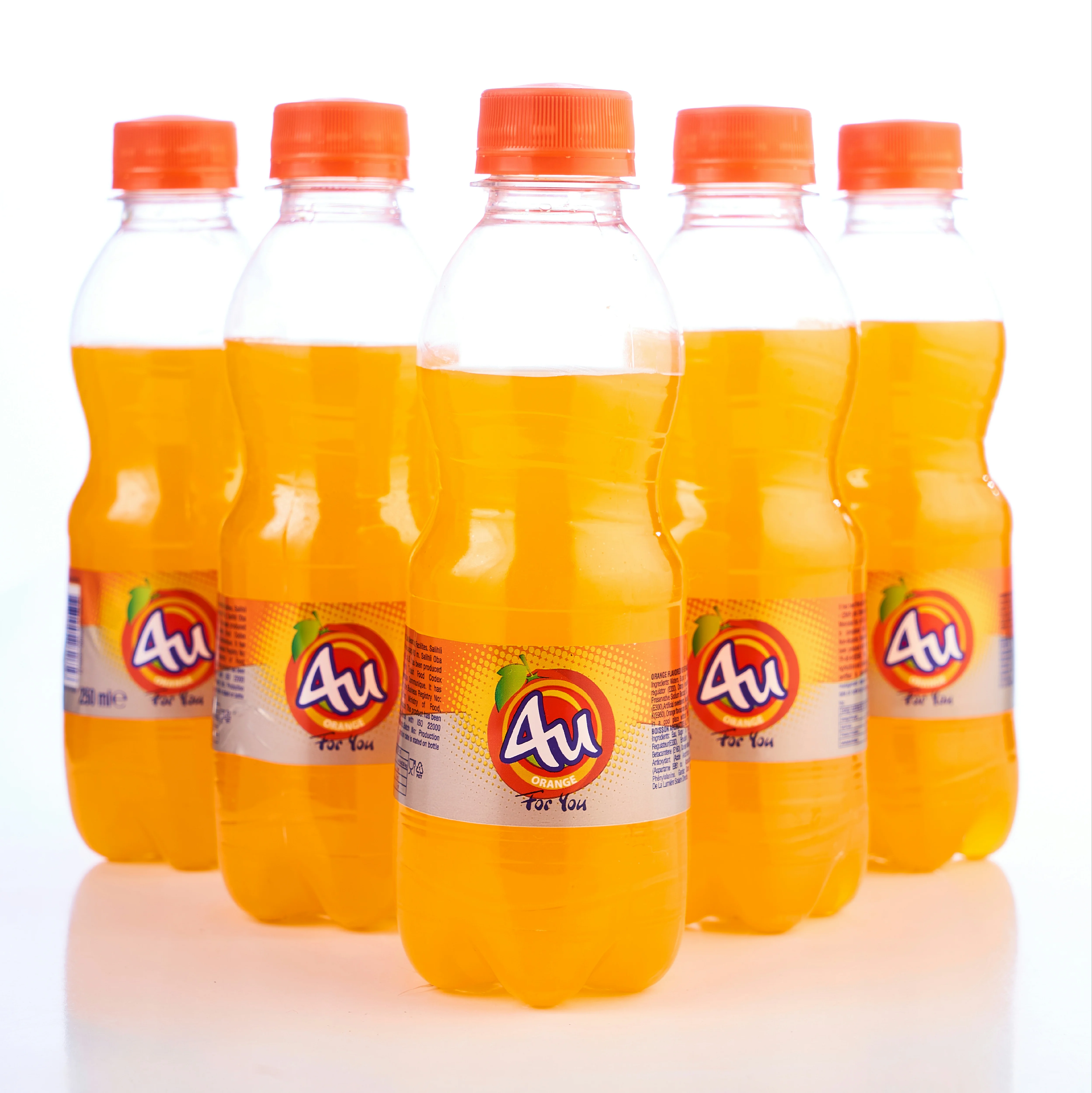 Orange 250ml Carbonated Soft Drinks Best Price Quality Cold Drink Non Alcoholic Beverages