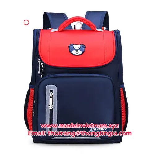Premium Quality Fashionable Multi Color Unisex Waterproof Polyester Cartoon Friendly Boys And Girls School Bag