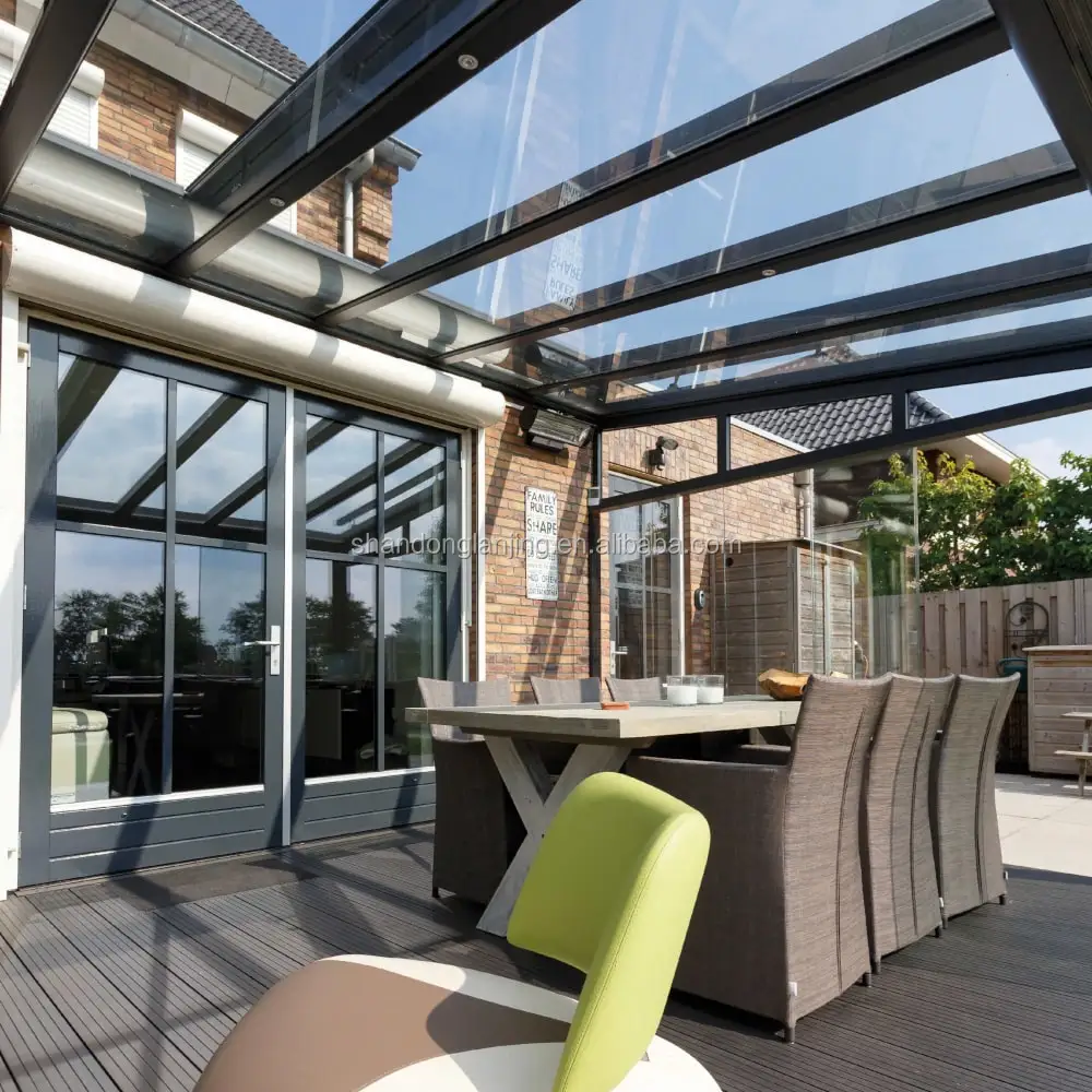 air argon double glazing tempered insulated glass for sunroom