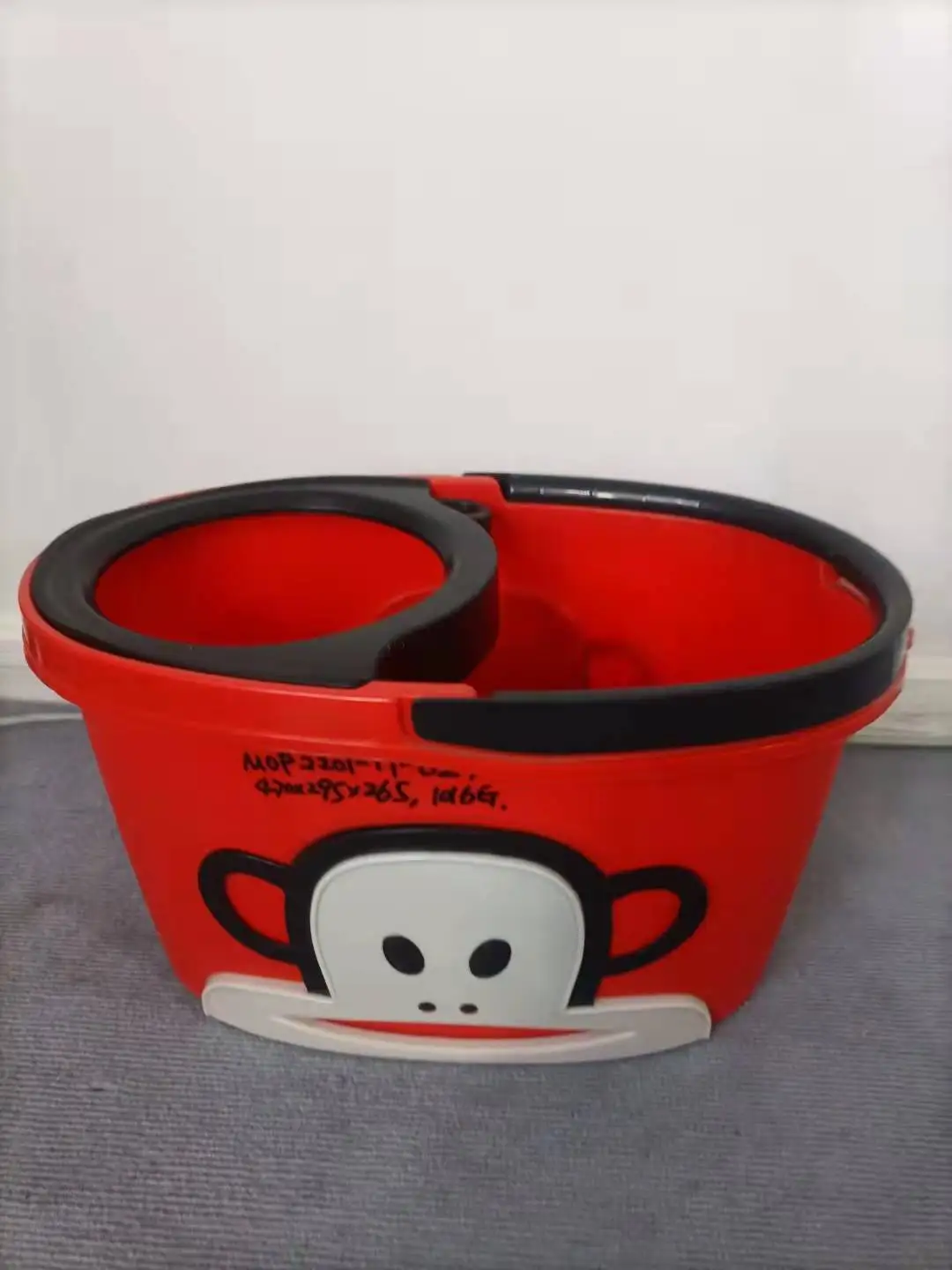 2023 Wholesale Second Hand Mop Bucket Mould Used Mold Kawaii Monkey Mop Bucket With Handle injection Mould