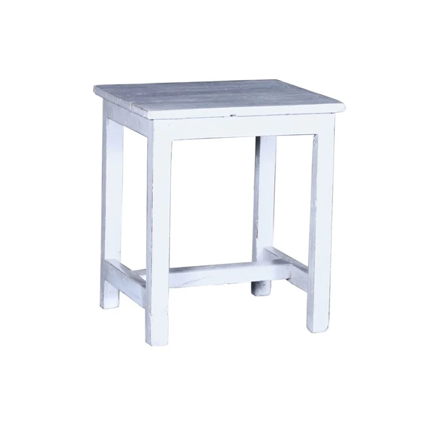 
Best Quality Antique Wood Made Side Table Hand Painted Unique Simple Design Wooden Furniture Stool With Durable Design 