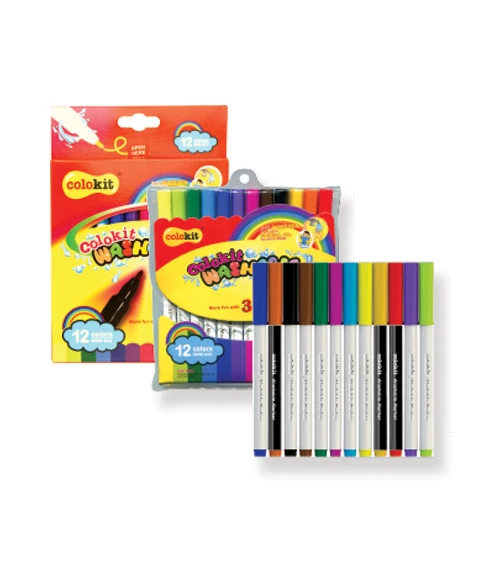 Good Price Washable Feature Felt Pen Fine Tip 12 colors Kids Art Markers Office & School Supplies Marker SWM-C01