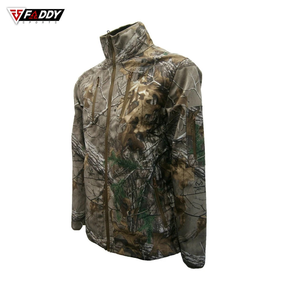 Мужская охотничья уличная полярная Военная армейская мягкая тактическая куртка из полиэстера