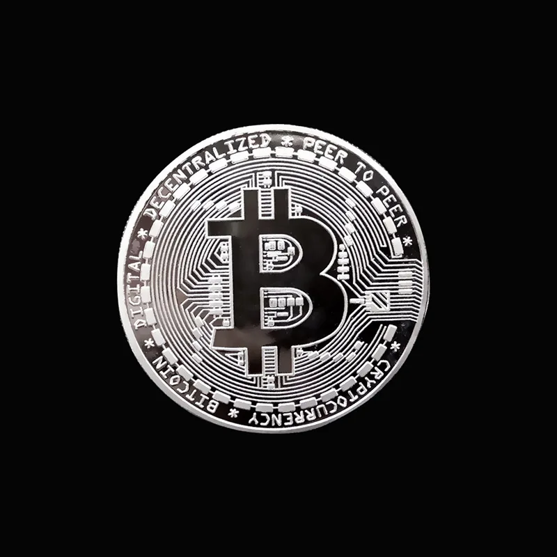  Физическая Биткойн монета BTC чехол Античная имитация памятные биткойты монеты металлические позолоченные сувенирные подарки художественная