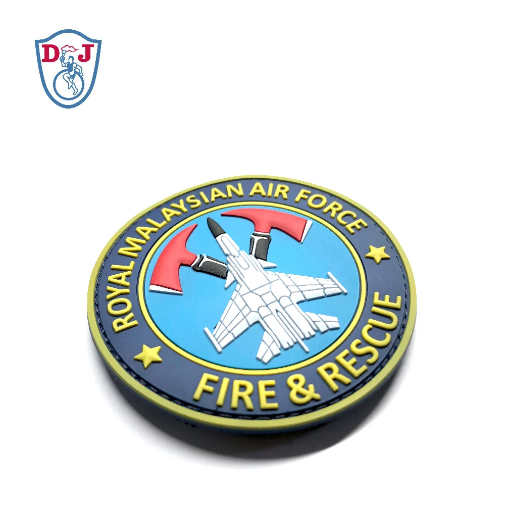 3D PVC Badge Rubber Emblem Customized logo patch