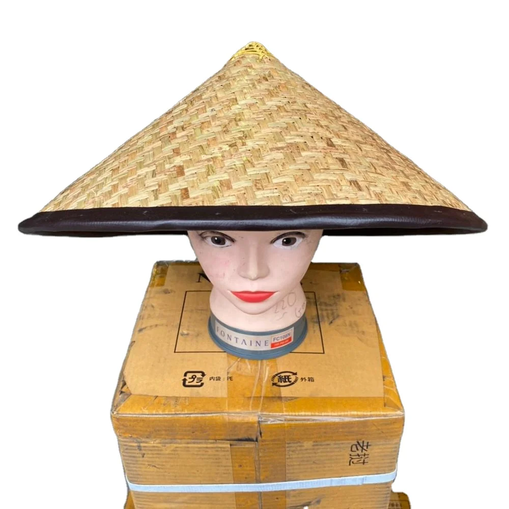 Eco Friendly Biodegradable  Unique Handicraft Making Vietnamese  Bamboo Hat  Traditional Hat For Sale