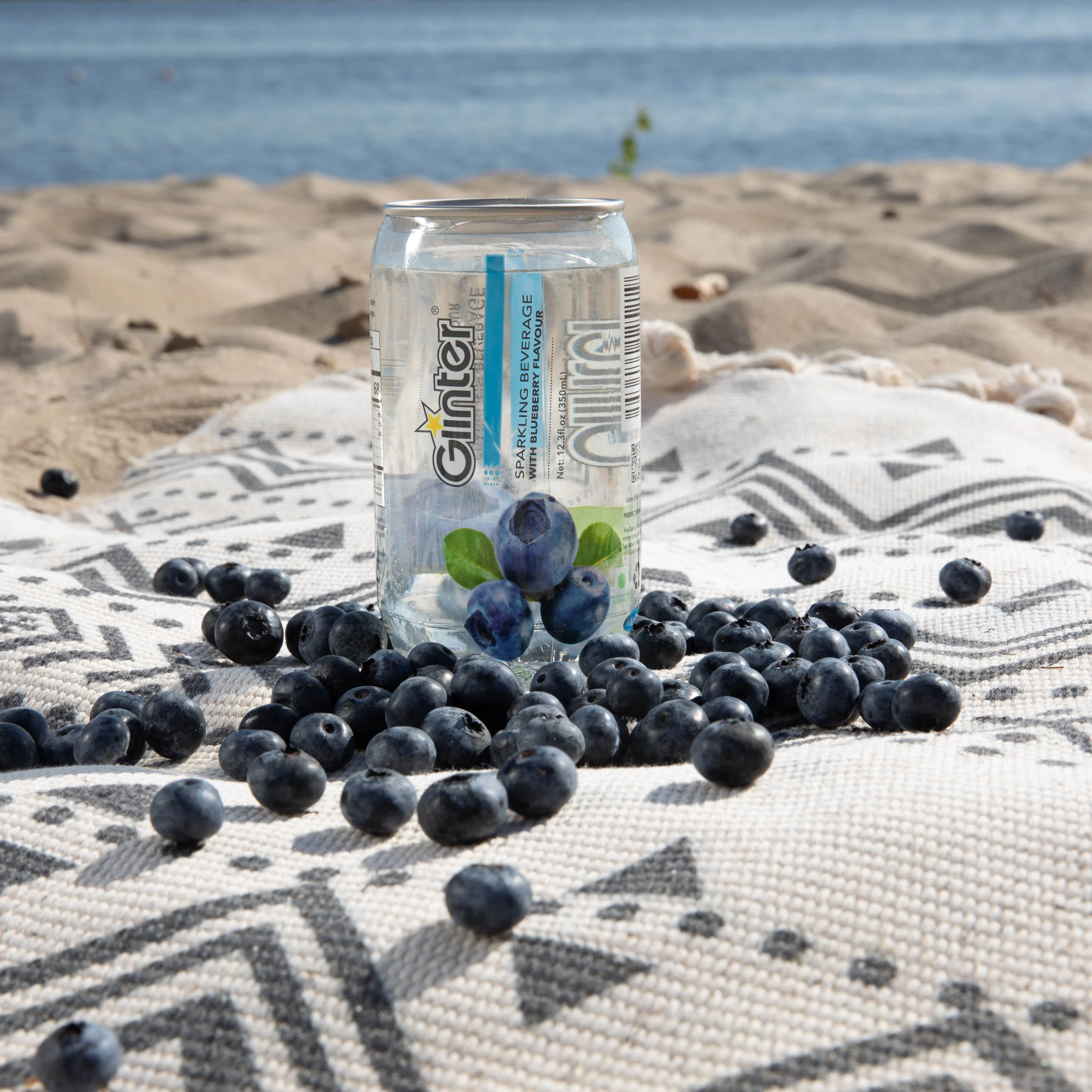 Халяльные низкие калории низкий уровень сахара блестящие фруктовые напитки с черничным ароматом освежающие газированные для напитков в любое время