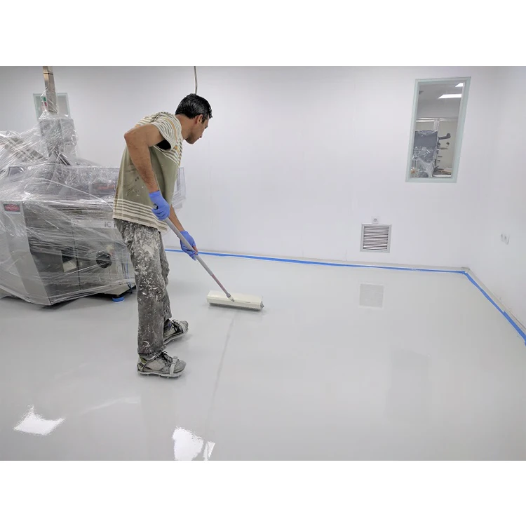 
Self Cleaning and Self Leveling Epoxy - Suitable for Laboratories and Hospitals 