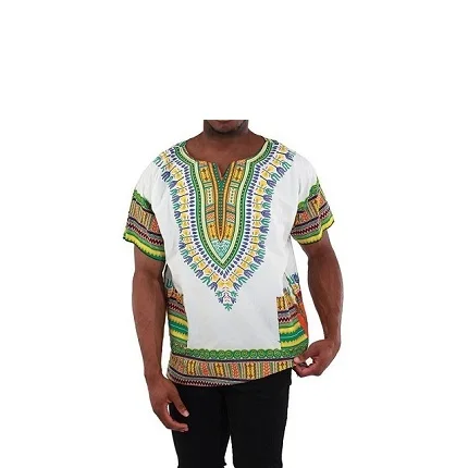 Custom African Dashiki T Shirt Unisex 100% Cotton African Dashiki Wholesale african traditional dashiki skirts new design dashik