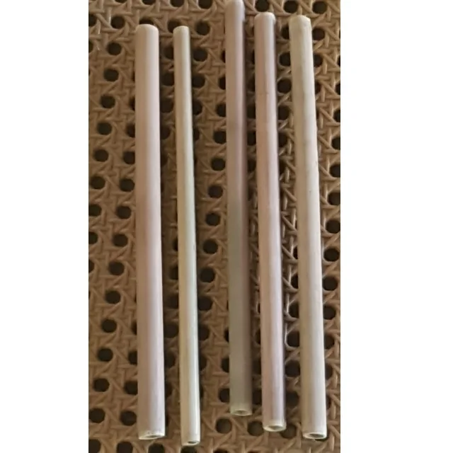 Соломинка из бамбуковой целлюлозы, безопасные одноразовые питьевые соломинки для соков, многоразовые соломинки, аксессуары для бара, новый материал