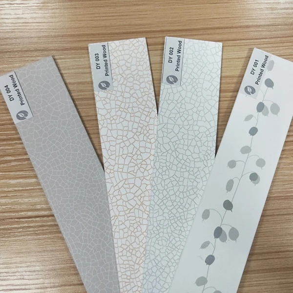 Waterproof UV-anti Faux Wood Plastic Material PS Printed  PVC Slat