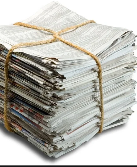  Bulk newspaper scrap