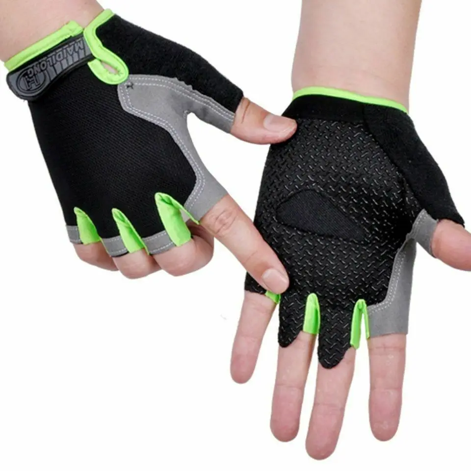 Cycling Gloves Half Finger Gloves MTB Bicycle Gel Padded Gloves