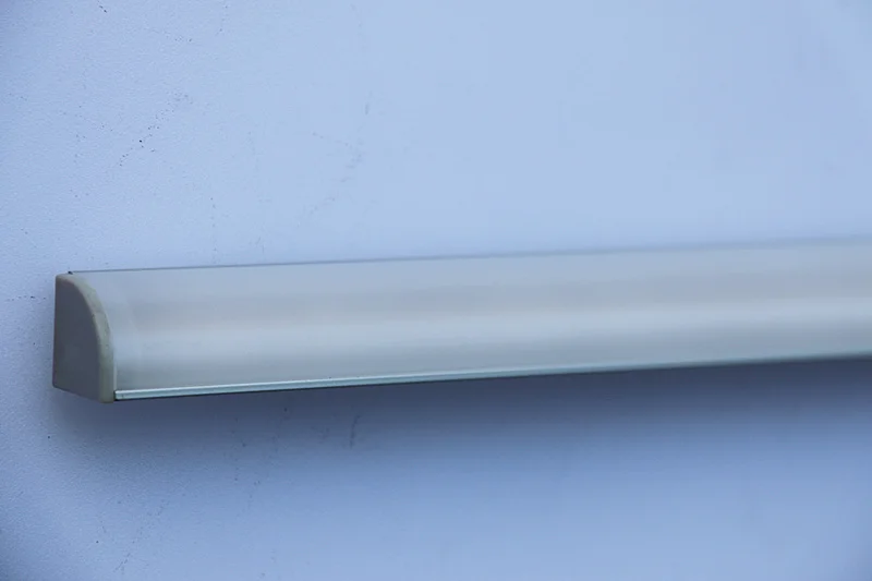  Рс отражатель алюминиевый корпус 12 Вт/м профиль SMD2835 Т-образное гнездо 3000Kt слот для светодиодной