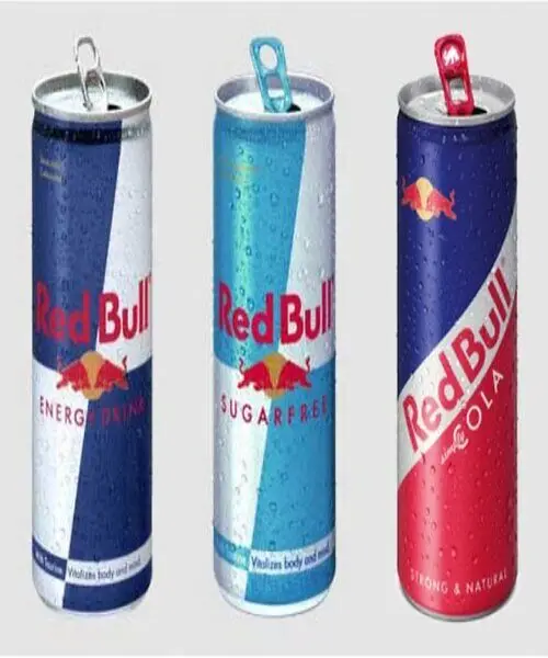 Energy Redbull Drinks