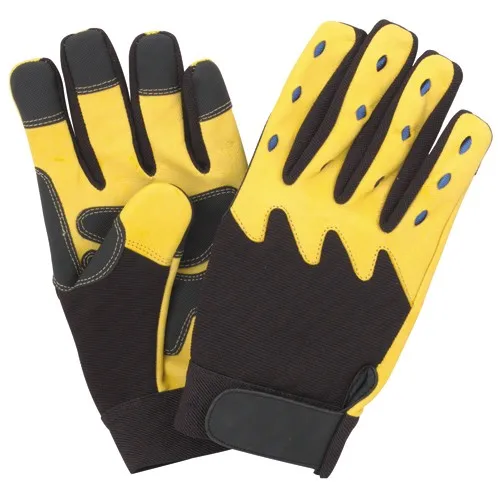 Good Quality Custom your own design Mechanic Gloves Manufacturer low price all solid colors organic material Mechanic glove