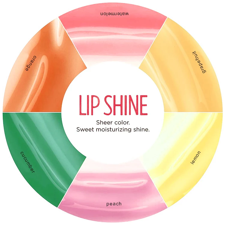 Wholesale Fruit Flavored Moisture Lock Oil Infused Lip Treatment, Nourishing Lip Oil