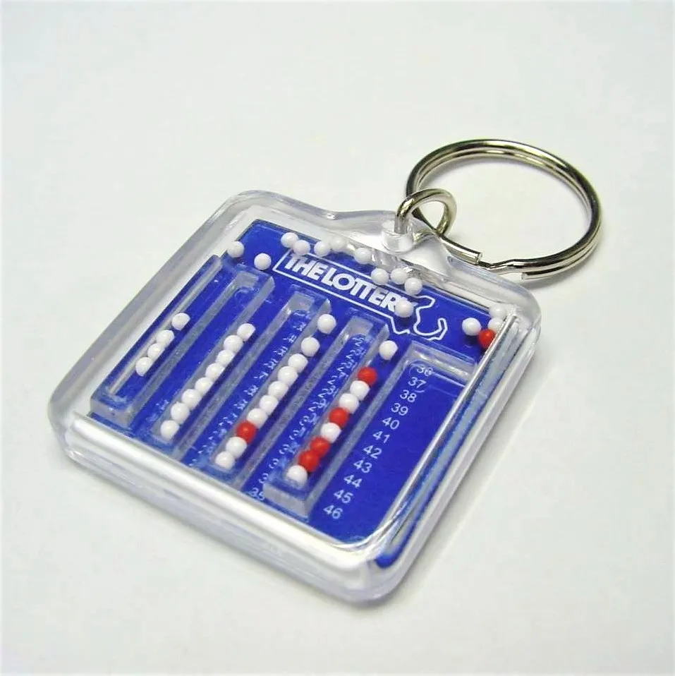 Wholesales STARWOOD lotto lottery Acrylic plastic Keychain #E1326 key fob holder 649 promotional Ball game