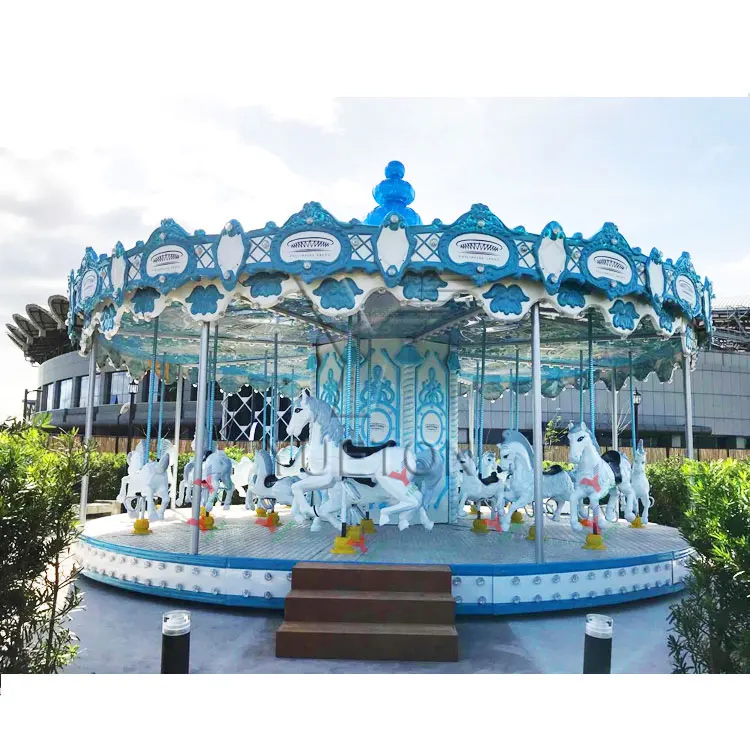 Commercial Chinese Playground Equipment Corusel China Amusement Attractions Ride Circus Merry Go Round Carousel Horses For Sale