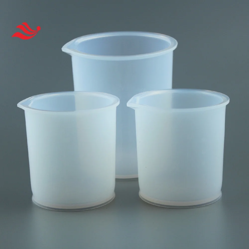 250 мл PFA фторопласта стакан с носик удобно наливать ICP-MS лабораторные расходные материалы