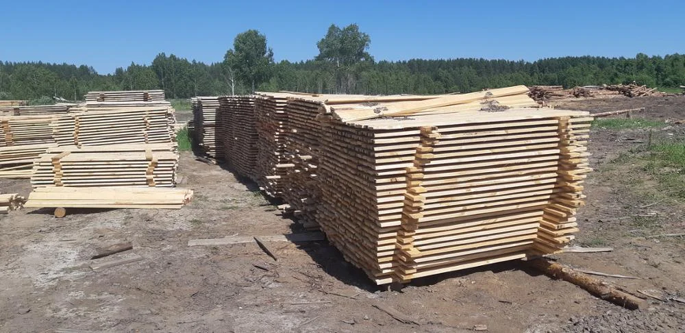 High Quality Edged Board Pine Wood Lumber Timber