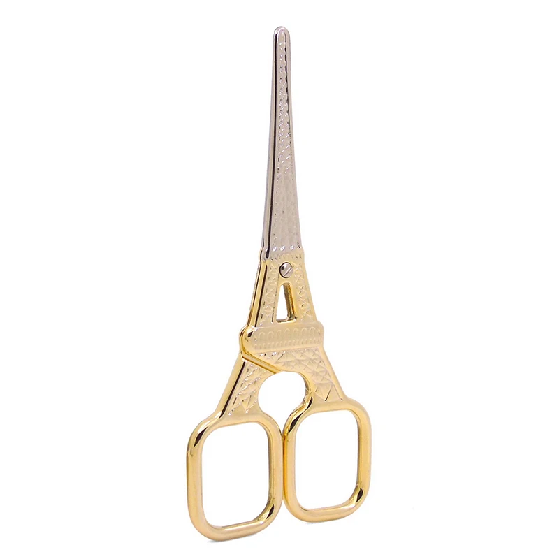 Cuticle High Quality Scissors Retro Copper European Straight Blade Craft Scissors Shears