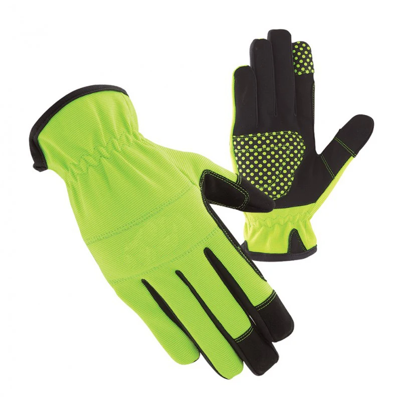 Прочный порезостойкие knucke защитный Синтетическая кожа механика безопасности рабочие перчатки высокая ударная ULTIMATE