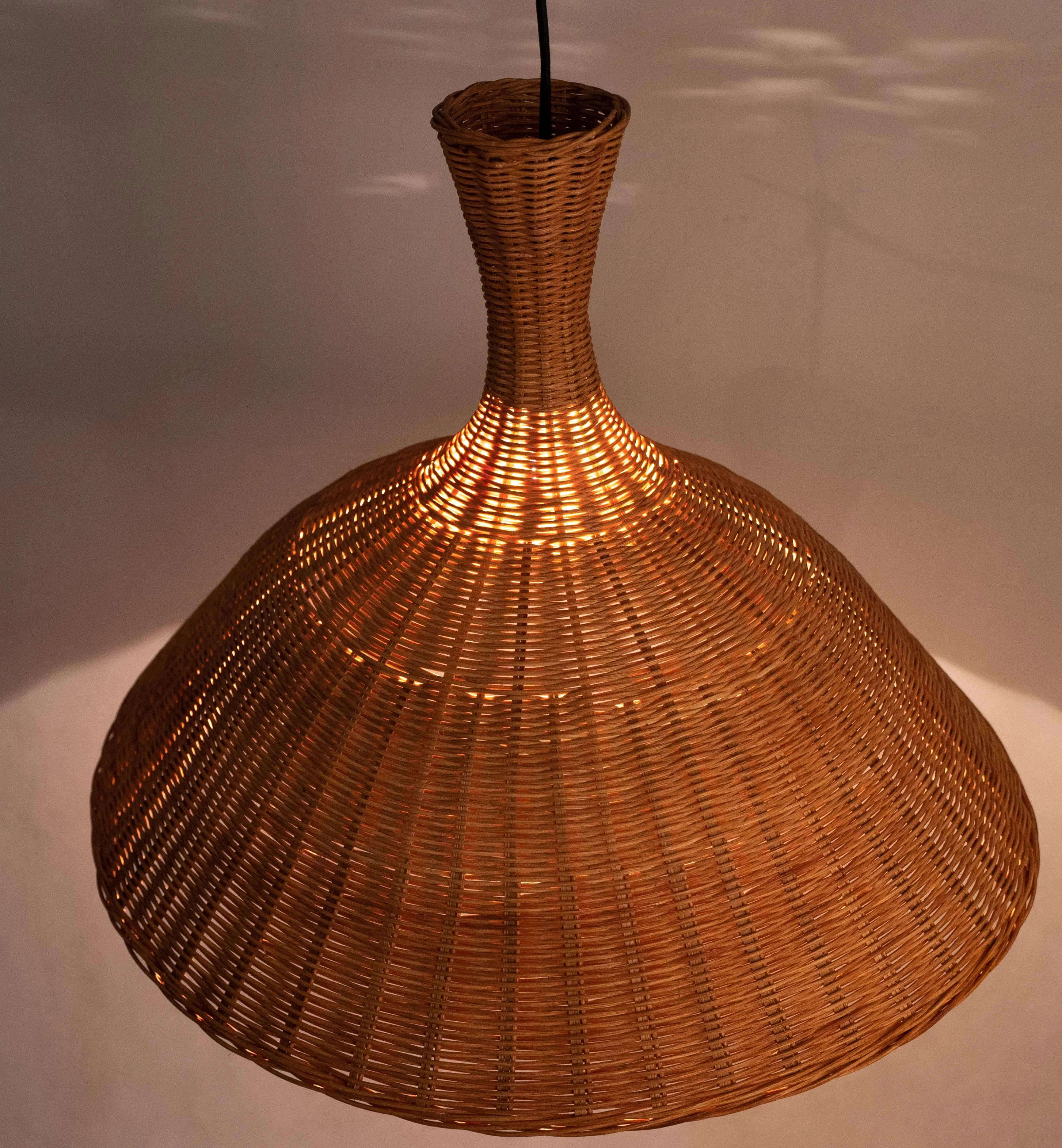 Handmade Lamp Rattan Wicker From Vietnam