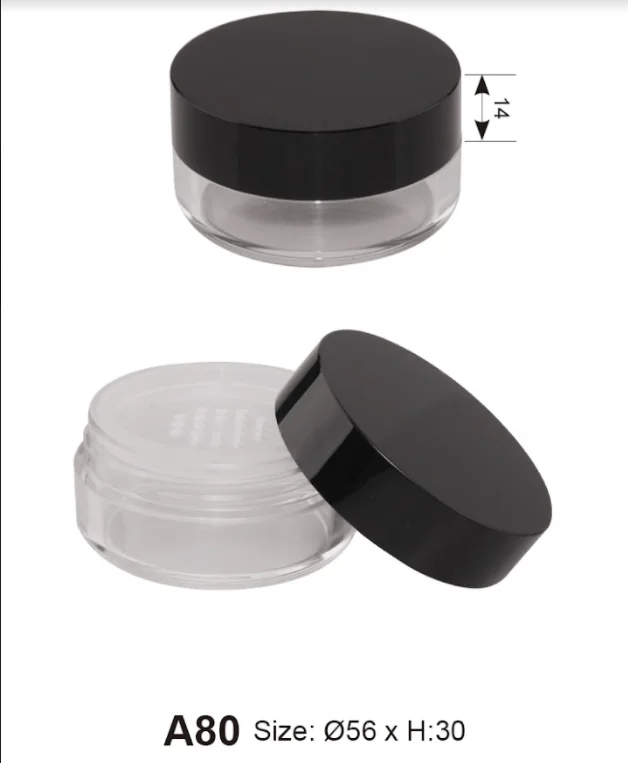 Hot sale Powder Blush Blush Powder Highlight Customized Makeup Plastic case (A-80)