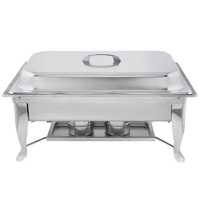 Wholesale Manufacturer Economic Stainless Steel Roll Top Food Warmer Chafing Dishes For Catering