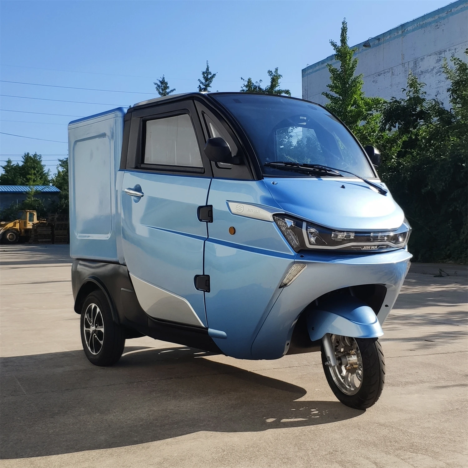 3-Х Колесный Электрический грузовой трехколесный велосипед с кабиной