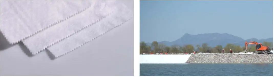 polyester needle-punched nonwoven geotextile Geos Filter