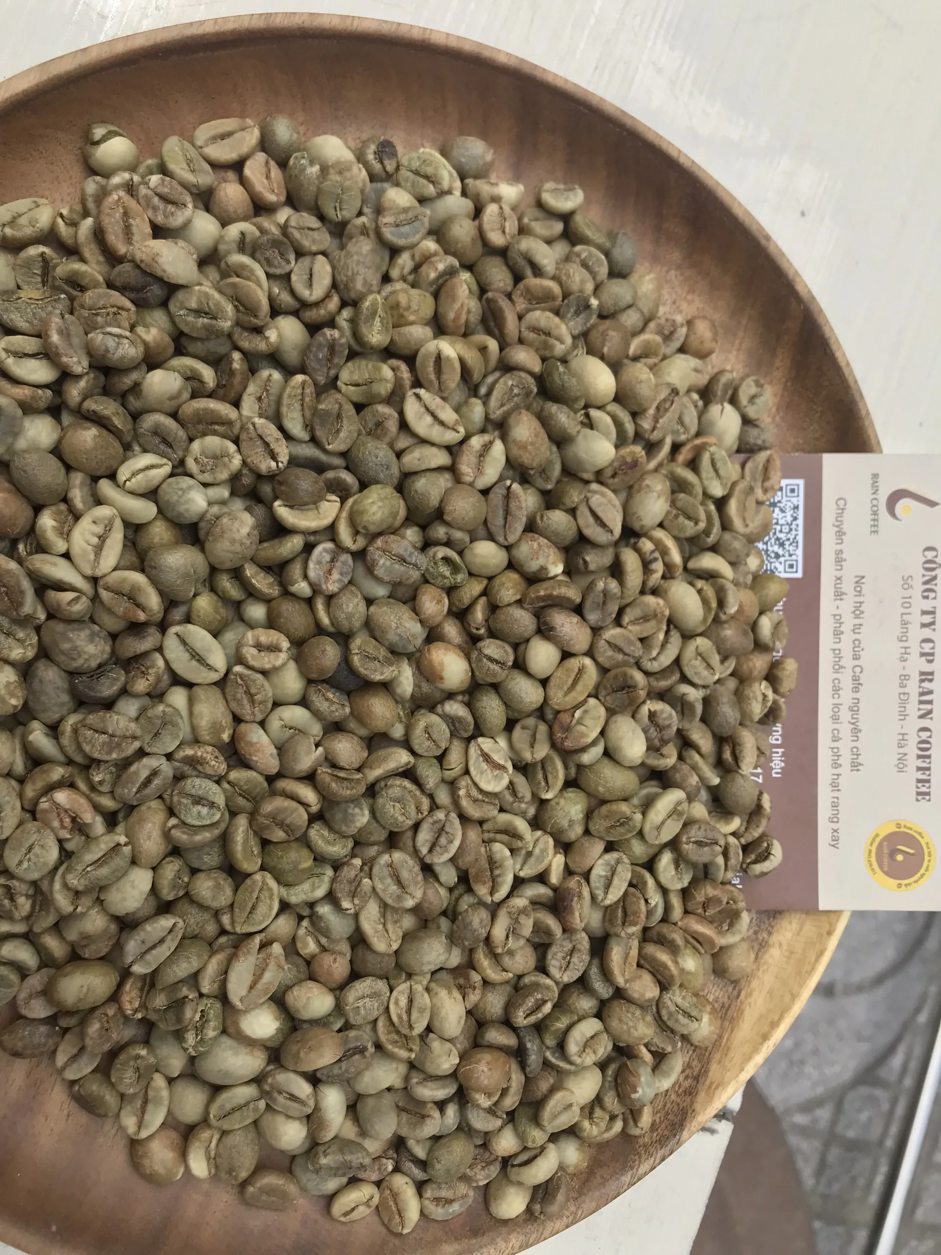 Лучшая цена, сухая/влажная обработка, вьетнамская зеленая фасоль Robusta Screen 13-18