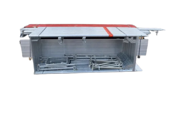 Narrow scaffolding with steel deck 21 m square Scaffold Ring lock Other Ladders & Scaffoldings