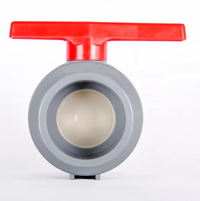 Шаровой кран с ручным управлением и резьбой, красная ручка, экспорт из Вьетнама