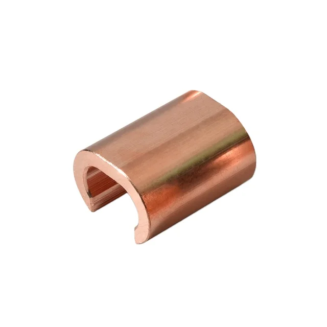 High Quality Connectors & Terminals Costal Ground Sleeve C Type Copper Connector Good High Temperature Resistance